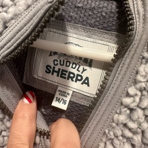Sherpa girl sweater